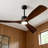 52 Inch Smart Ceiling Fan Featuring 3-Color Dimmable  Light, 6-Speed Reversible Quiet DC Motor, Remote Control And Light Kit-2033306797-2033342815