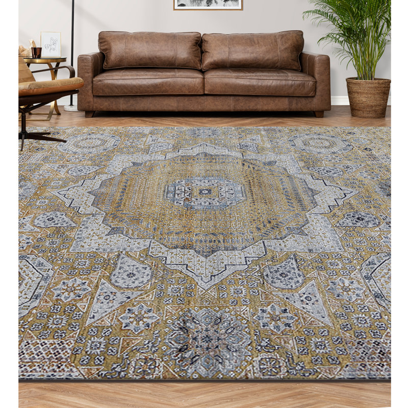 Geometric Area Rug, Rectangle 10' x 14'