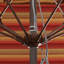 Parasol de patio en bois 11 pi-1043243969