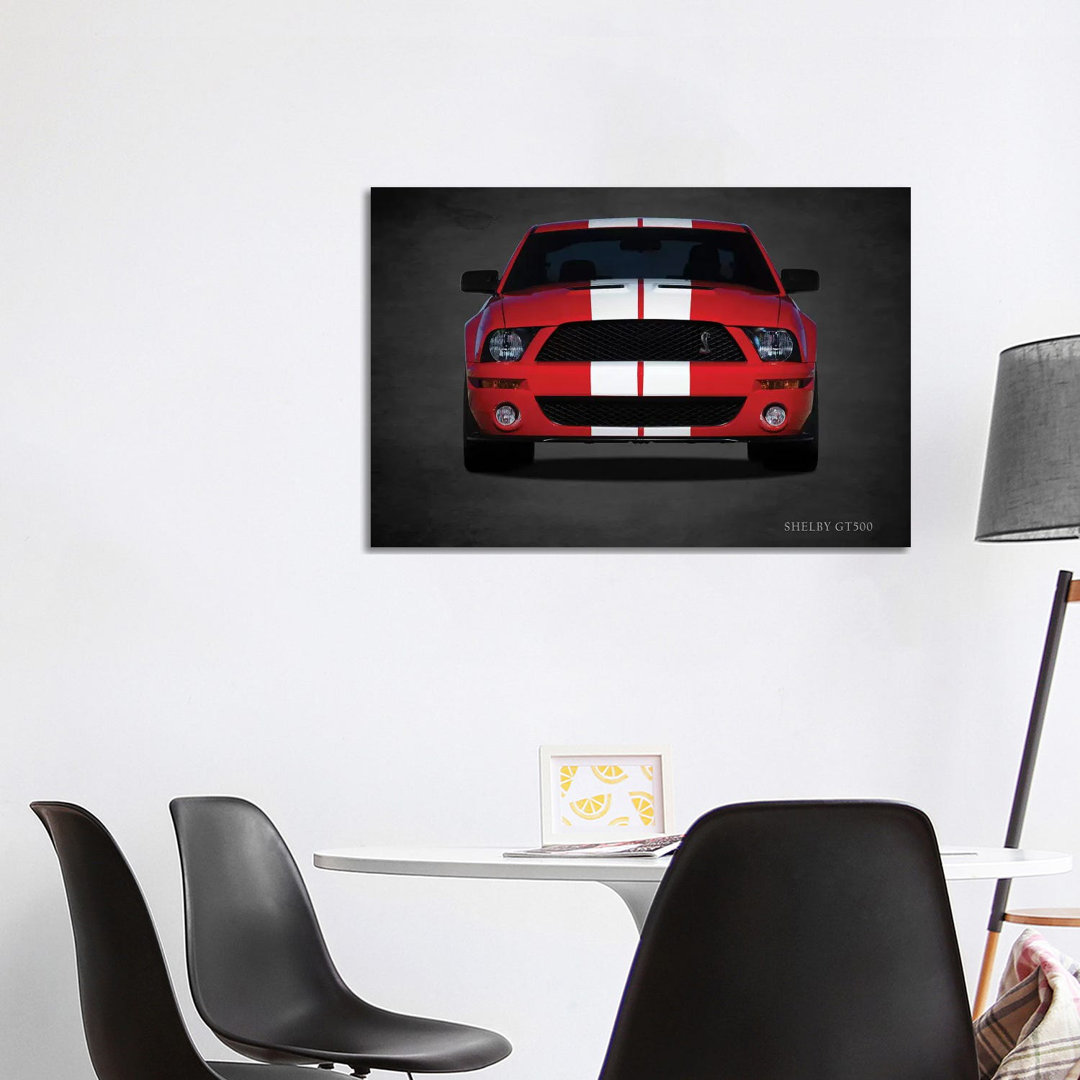 Ford Shelby GT500 by Mark Rogan - Wrapped Canvas Photograph