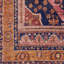 Tapis oriental bleu foncé / rose lavable à la machine Westlake-1984744950