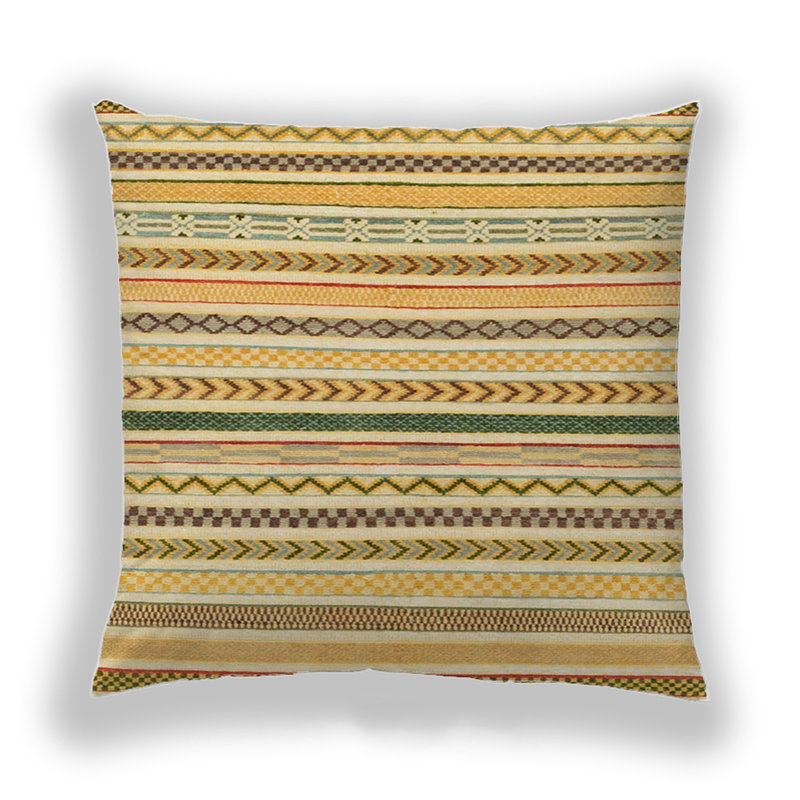 Coussin Abstract 2234, Microsuède
