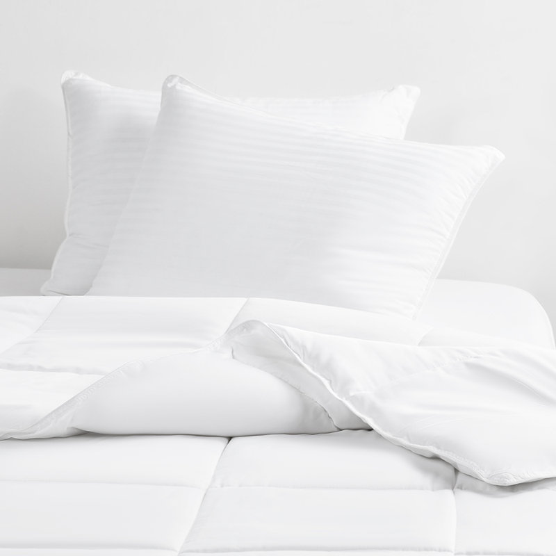 Pillow Plush Down Alternative Cooling Gel-Infused Fibers 2 Pack, King
