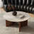 Simple round stone slab coffee table-1577771817-1577639233