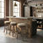 Tabouret de bar pivotant Pittsford