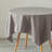 Eider & Ivory™ 100% Pure Linen Washable Tablecloth Solid Color, 52" X 52" Square Natural-524759408-524759411
