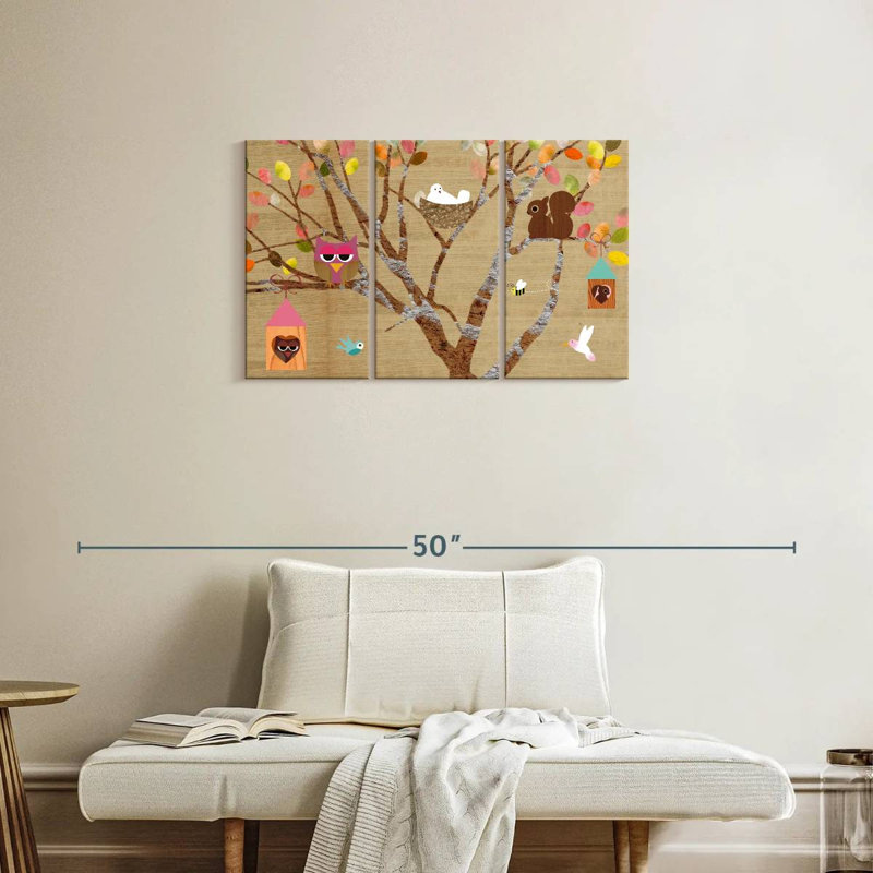 Bois d'arbre, H 20 po x l 33 po