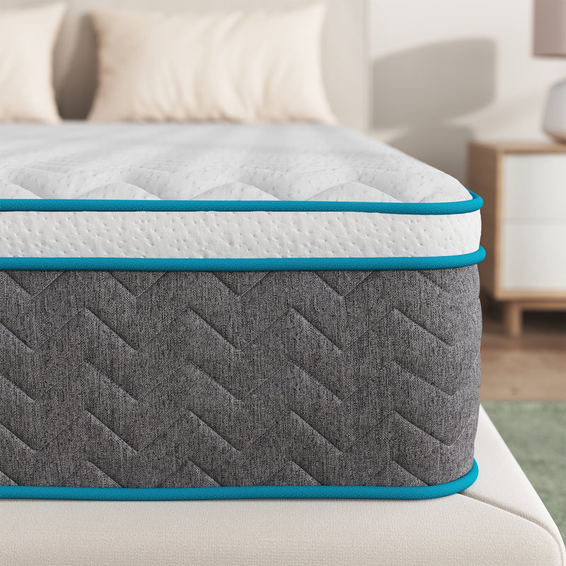 Cooling Gel Memory Foam Hybrid Mattress, Queen, 14"