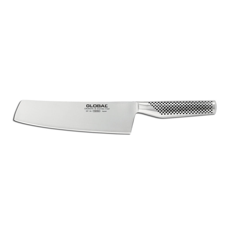 Global Knives Hollow Edge 7.87" Nakiri