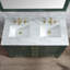Ensemble de meuble-lavabo double 48 po Whitney