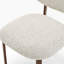 Merella Upholstered Fabric Dining Chairs Bronze Legs - Contemporary Sleek Design-126046978