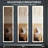 Mirror Full Length Standing Mirror With LED Lights, Lighted Floor Mirror With Stand And Dimming-484254272