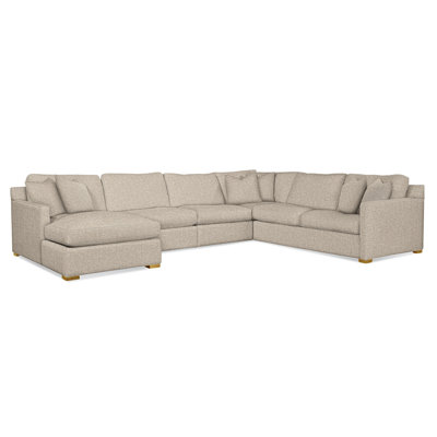 Bel-Air 155" Wide Right Hand Facing Down Cushion Stationary Corner Sectional by Braxton Culler