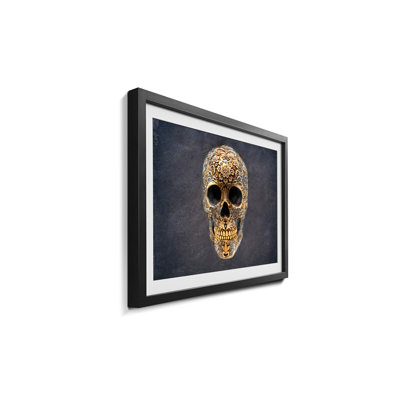 Happy Skull - Single Picture Frame Print