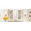 Rangement pour salle de bain 35 po x 28 po - Armoire beige crème avec tablettes réglables de luxe 35,51 po, 7,16 po, 27,92 po, couleur miroir-835866895