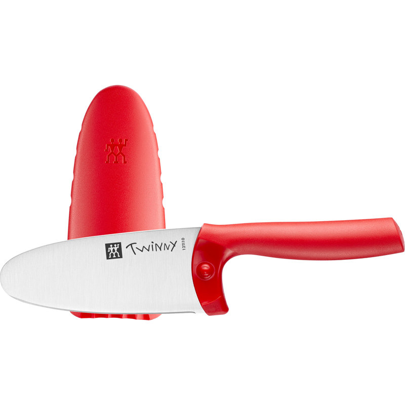 ZWILLING Twinny Kids Chef’s Knife, Red