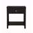 Dylan Wooden End Side Table Nightstand With Glass Top And Drawer-1640428775