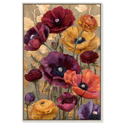 «Blossoming from Sunsets», reproduction d'art sur toile par Art Remedy