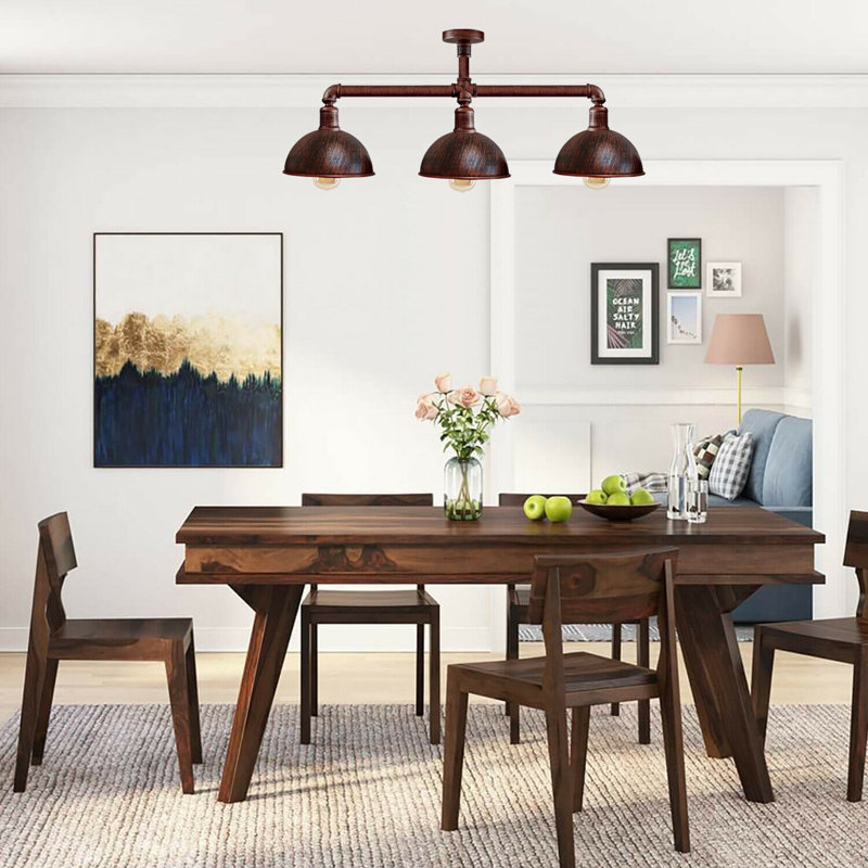 Cassano 3 - Light Pendant, Rustic Red