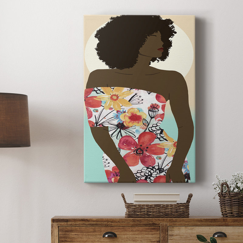 You Go Woman II - galerie Cavas sur mesure, H 18 po x l 12 po