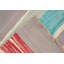 Tapis kilim à motif géométrique coloré 8 x 10