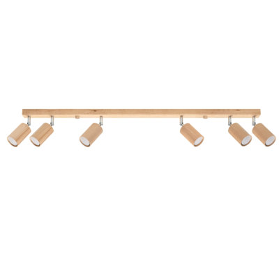 BERG Solid Wood Flush Mount