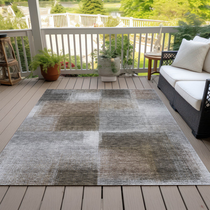 Neysa Abstract Indoor Rug, Rectangle 10' x 14'