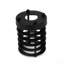 15cm H Metal Novelty Lamp Shade ( Uno ) in Black