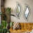 Leaf Design Metal Frame