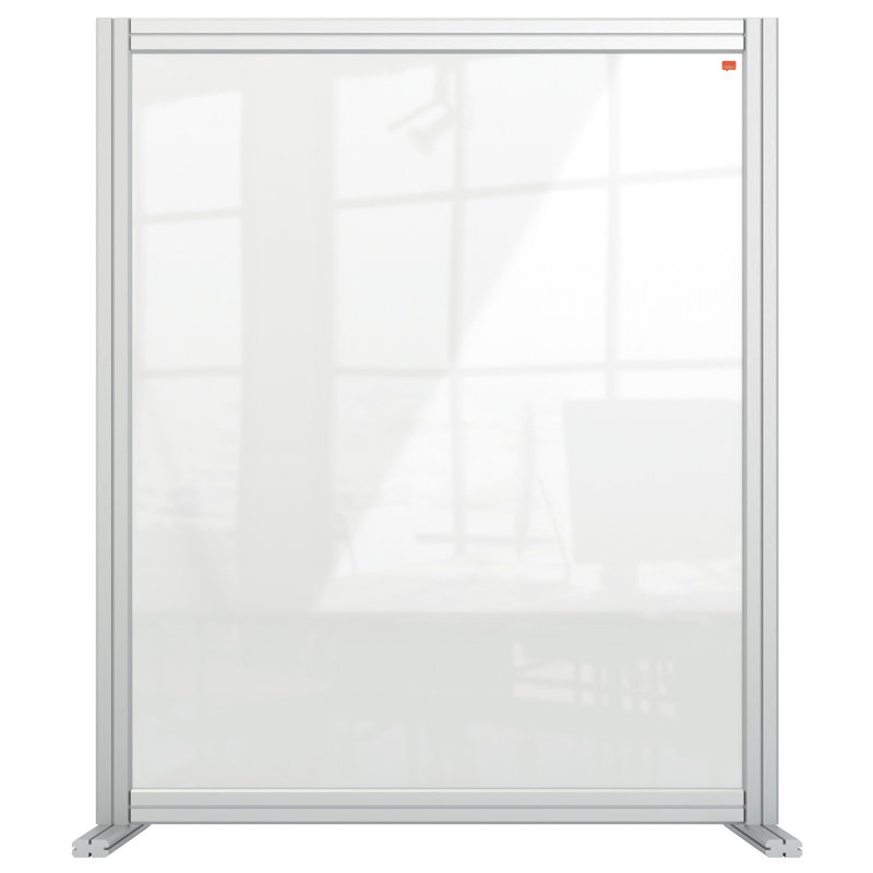 Amick Clear Desk Dividers, 100cm H x 40cm W x 40cm D