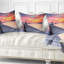 Coussin de style seascape et de style ciel de bois-123400063