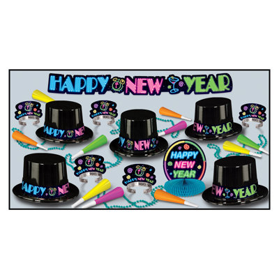 Assortiment de 10 pièces Neon Party