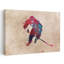 «Dynamic Hockey Player Splash Abstract Contemporary Winter Landscape», reproduction d'art mural-1723051144