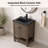 Chazden 24" Freestanding Herringbone Design Single Bathroom Vanity with Ceramic Top-1234212676-1233410066-1216070503