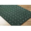 Tapis vert touffeté à la main Mallory-847030675