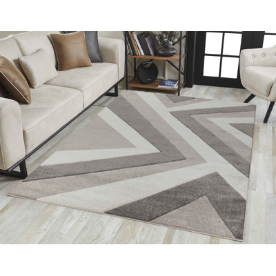 Laneer Abstract Area Rug