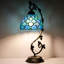Lampe de table en verre coloré Tiffany