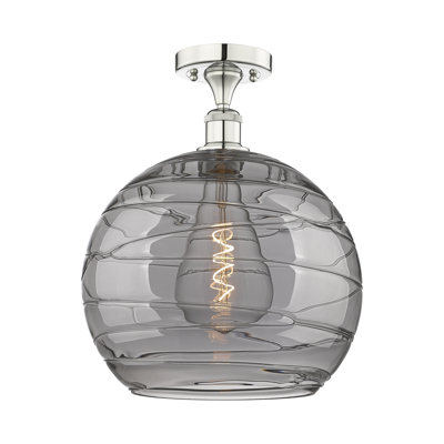 Cindi Glass Semi Flush Mount