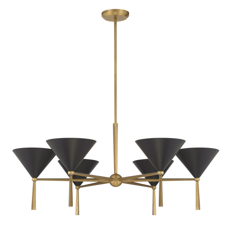 Cortan 36" 6-Light Chandelier