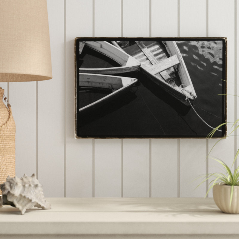 'Dockside 3' by Laura DeNardo - Photograph Print, 30cm H x 46cm W, Wrapped Canvas