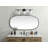 Bertin Metal Oval Wall Mirror-945914935-945914914