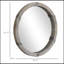 Miroir mural en bois 30,75 po