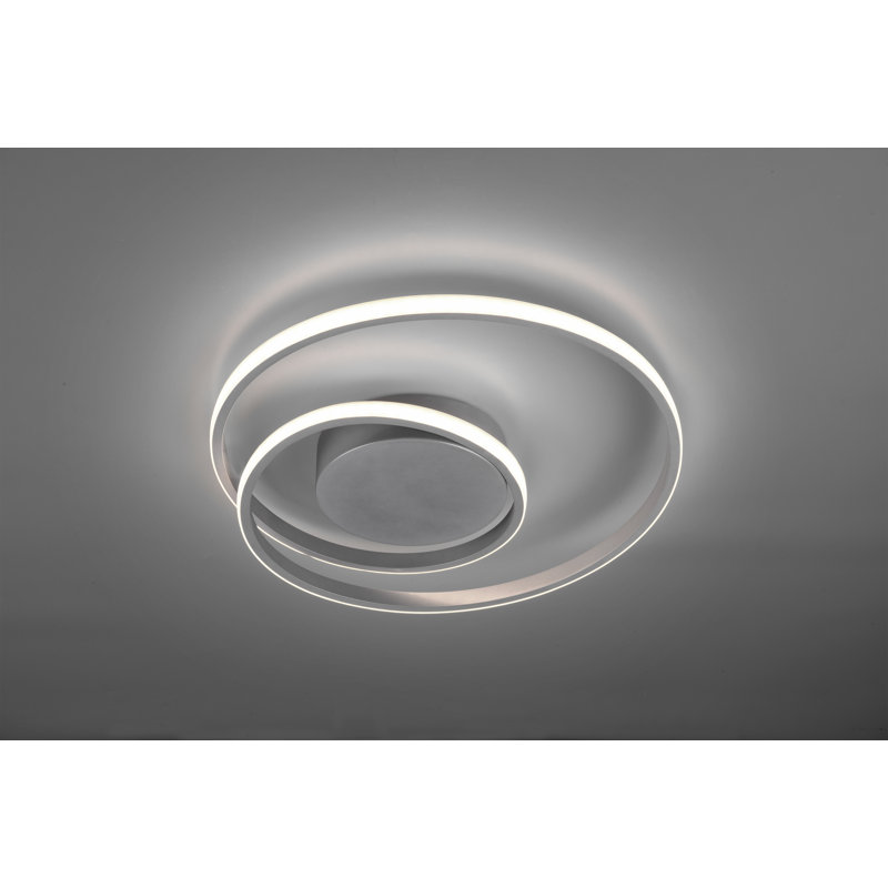 Nezaket LED Flush Mount, Titanium