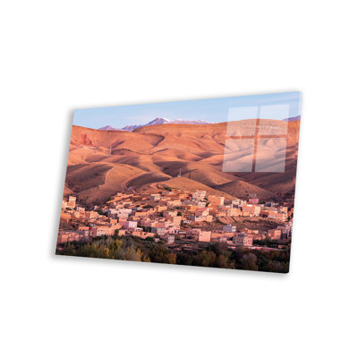 Africa, Morocco, Boumalne Dades. Town Amid Barren Landscape. by Jaynes Gallery - Unframed Print -  Latitude RunÂ®, FFD7EDD3874640258624EDE89253619A