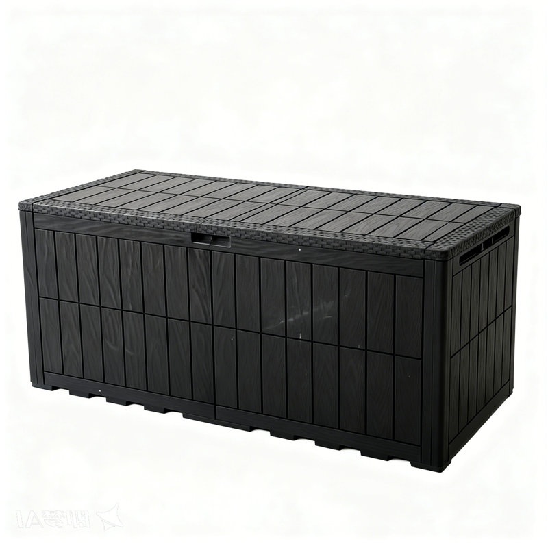 180 Gallon Lockable Water-Resistant Resin Deck Box