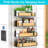4 Pack Magnetic Spice Rack Organizer