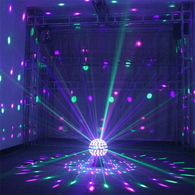Party Stage Par Lights DJ Disco Ball Lights 9 Color Sound Activated Remote LED Strobe Rotating Light Lamp 110V 30W