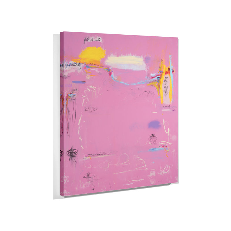«Rosebay» par David Pher - peinture sur toile tendue
