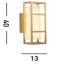 Ayja LED Wallchiere-344286322