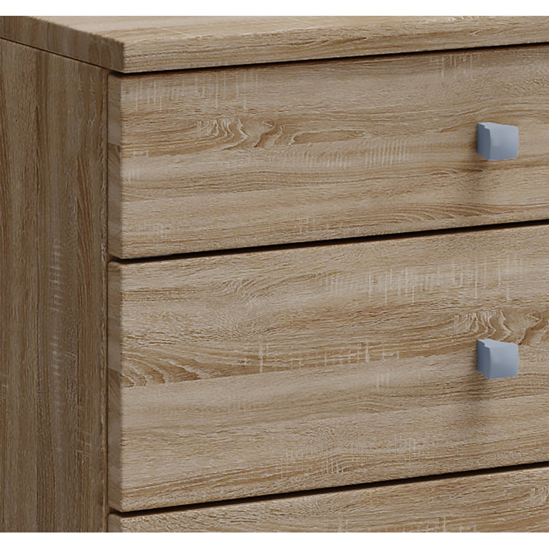 Rayiona 42cm Wide File Cabinet, Brown, 75cm H x 42cm W x 57cm D